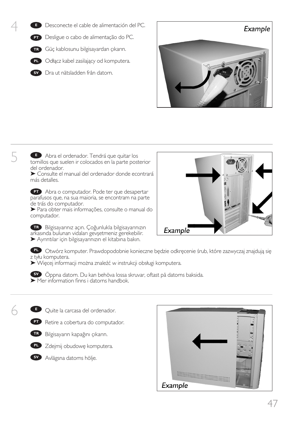 Philips Unidad interna User Manual | Page 47 / 88