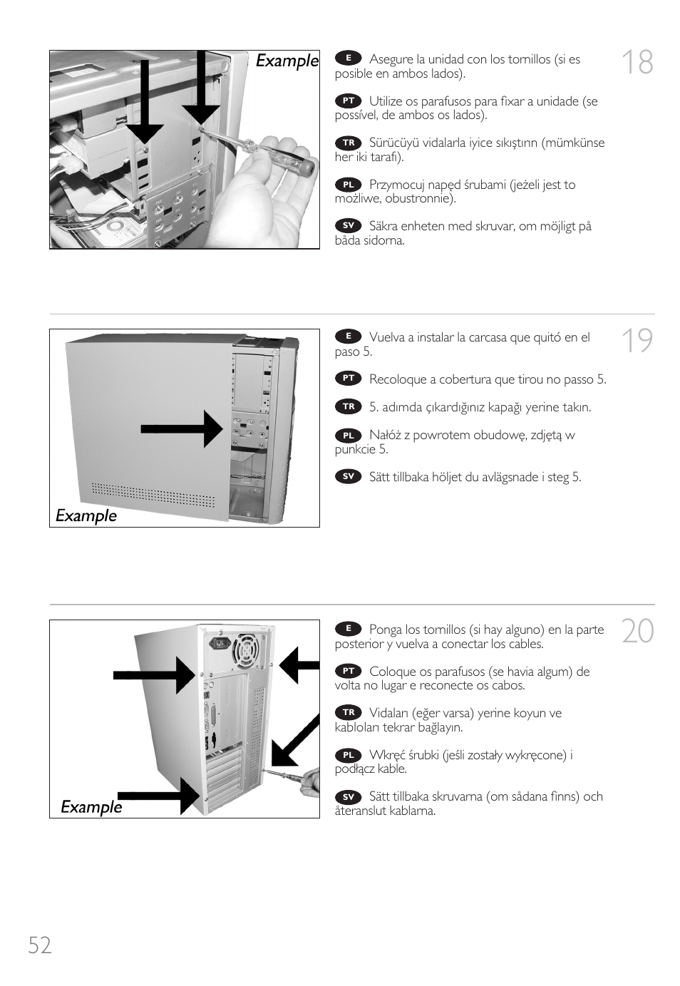 Philips Unidad interna User Manual | Page 52 / 88