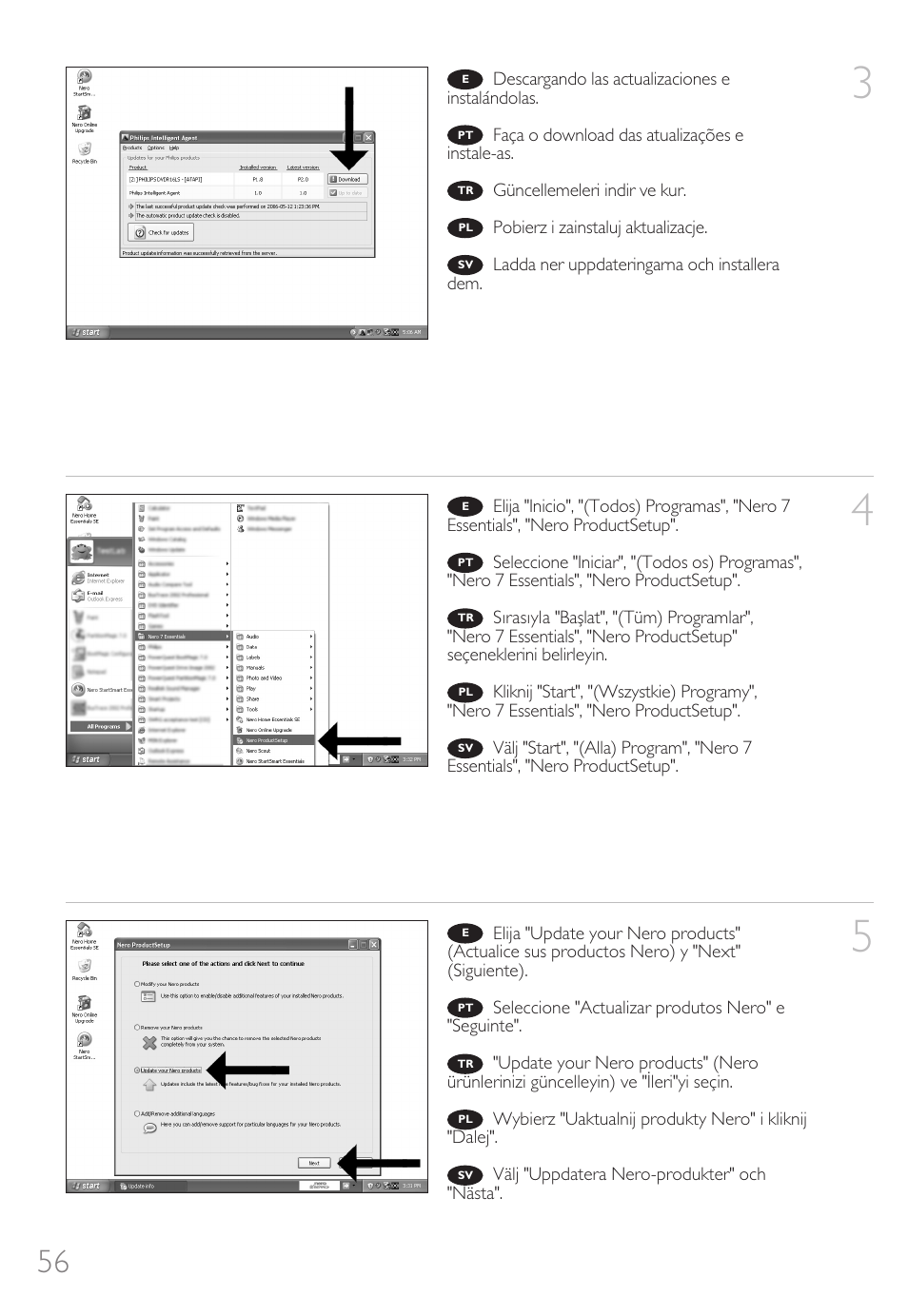 Philips Unidad interna User Manual | Page 56 / 88