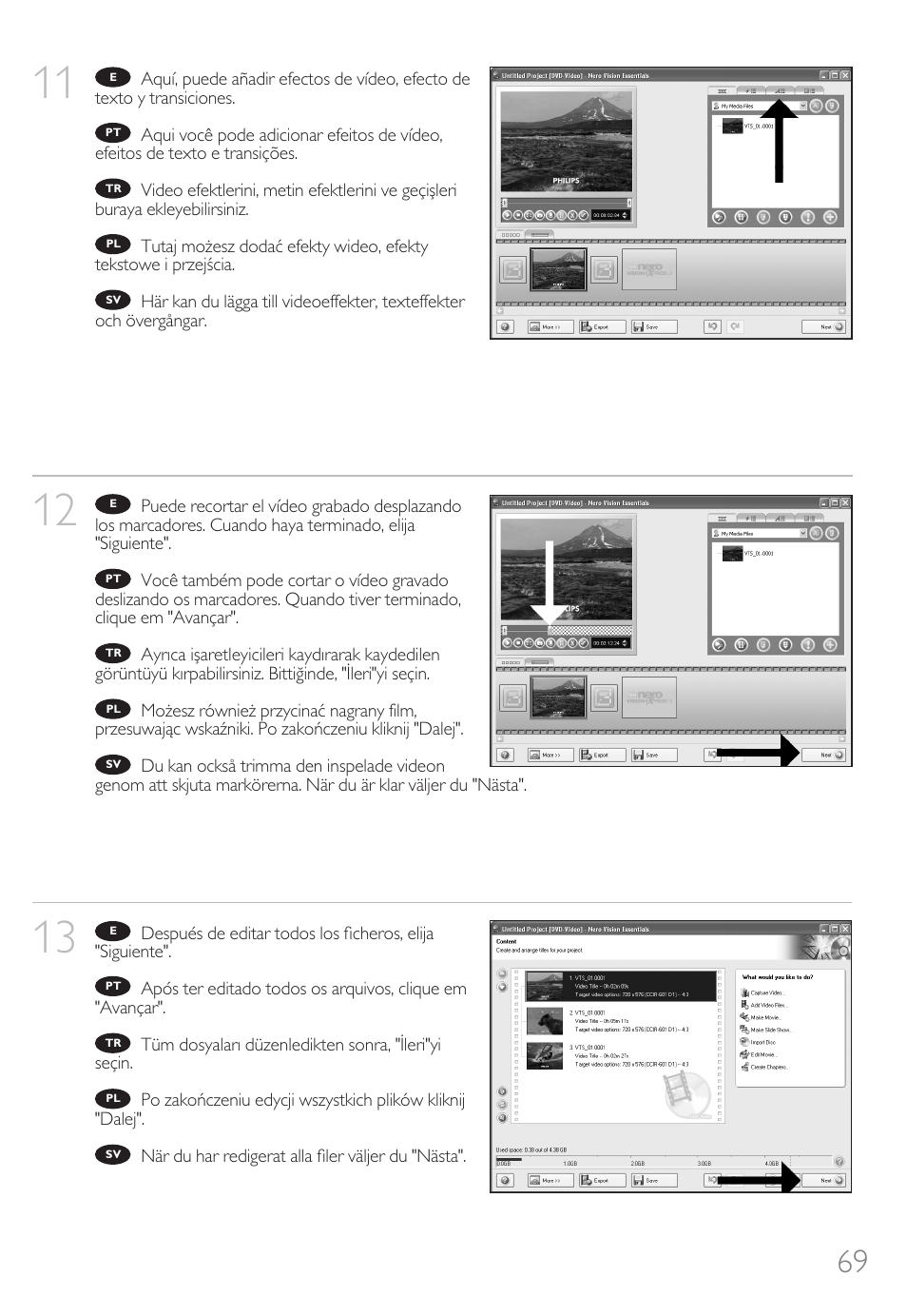 Philips Unidad interna User Manual | Page 69 / 88