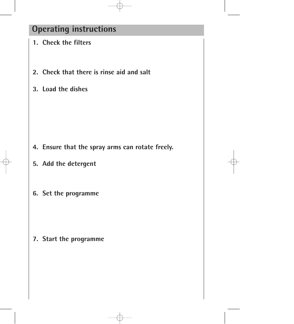 Operating instructions | AEG 34350 I User Manual | Page 22 / 35