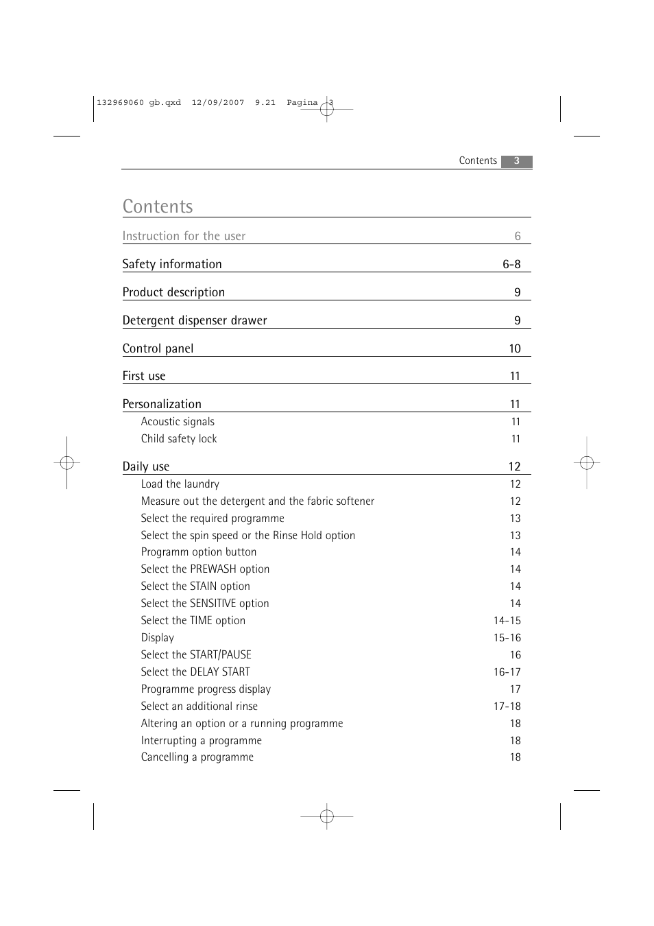 AEG LAVAMAT 62840 User Manual | Page 3 / 52