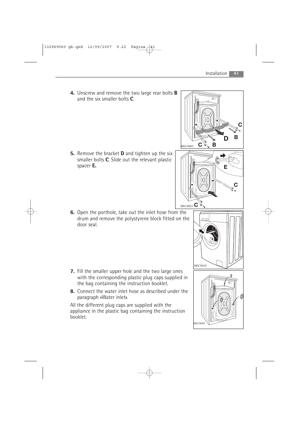 AEG LAVAMAT 62840 User Manual | Page 41 / 52