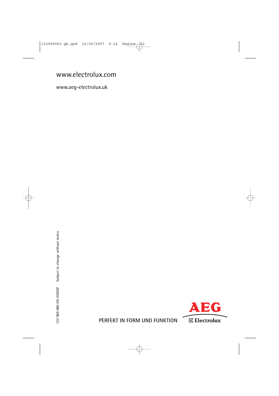 AEG LAVAMAT 62840 User Manual | Page 52 / 52