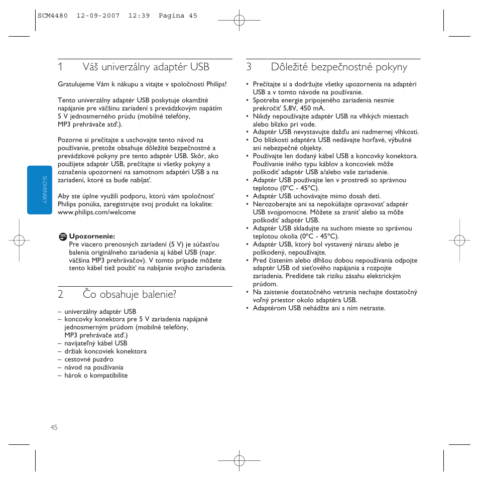 Philips Power2Charge User Manual | Page 45 / 61