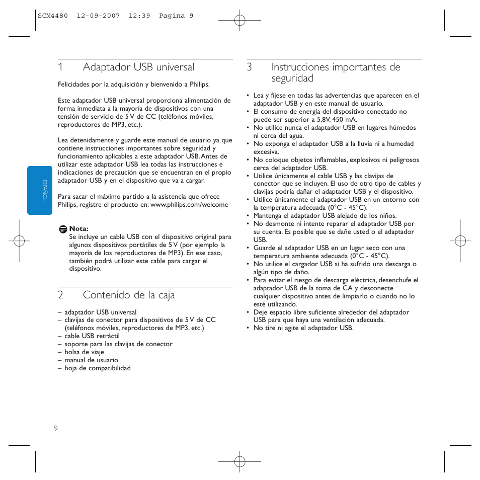 Philips Power2Charge User Manual | Page 9 / 61