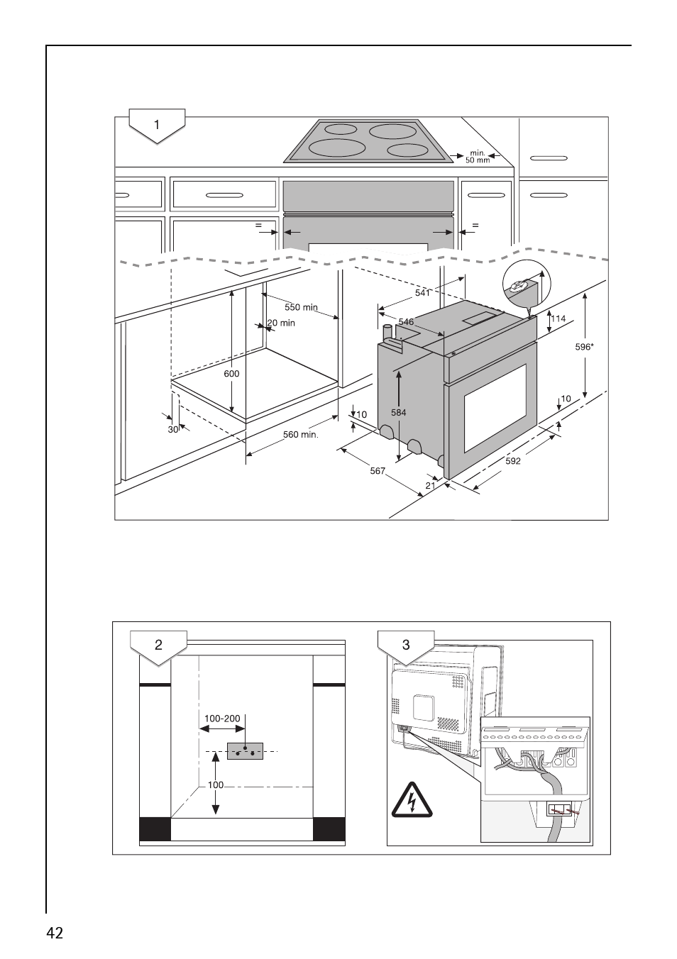 AEG COMPETENCE E1100-4 User Manual | Page 42 / 48