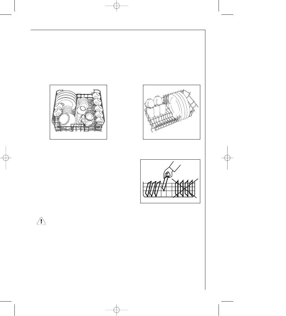 The upper basket | AEG FAVORIT 44060 VIL User Manual | Page 21 / 48