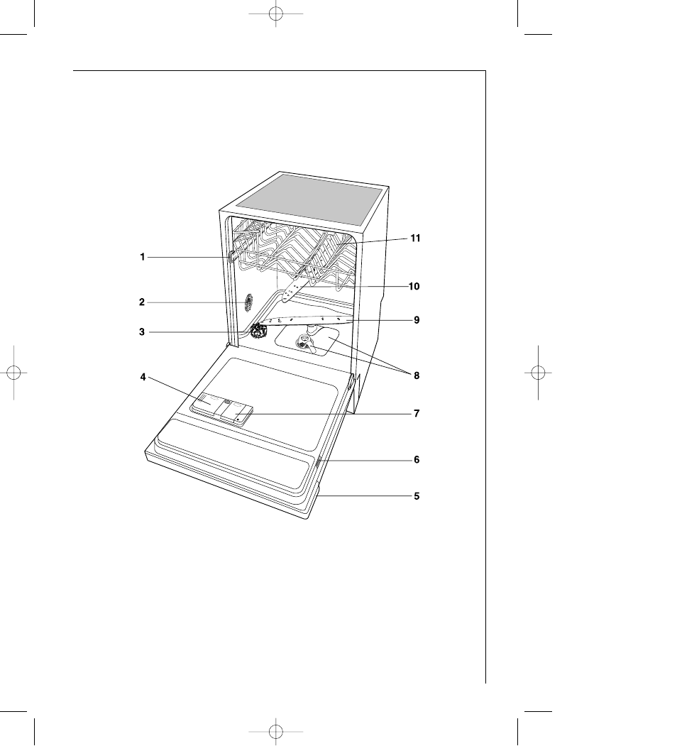 Description of the appliance | AEG FAVORIT 44060 VIL User Manual | Page 7 / 48