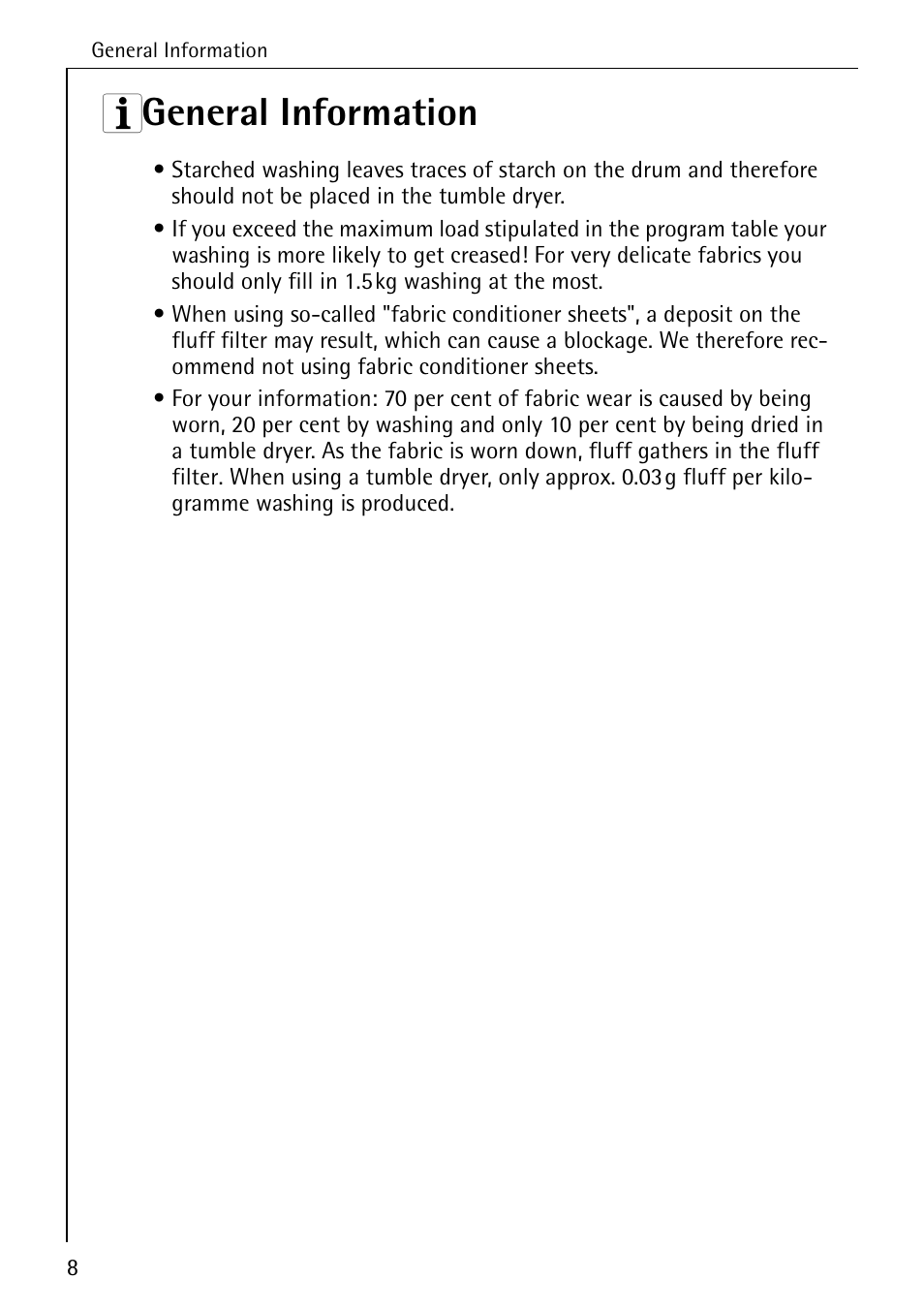 3 general information | AEG LAVATHERM T30 User Manual | Page 8 / 32