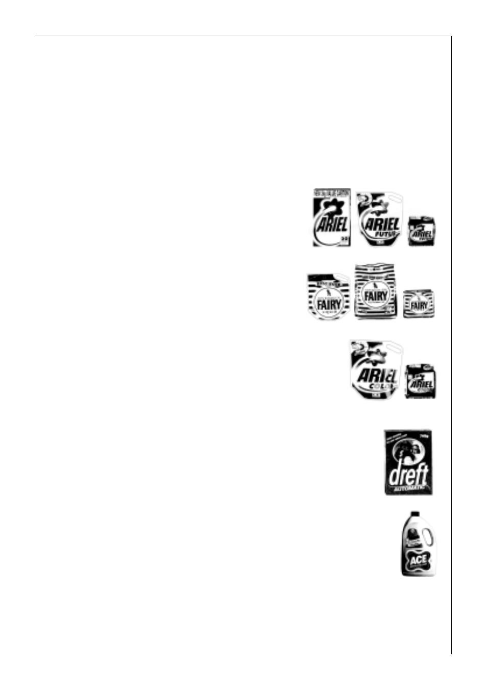 Which detergent | AEG 72620 User Manual | Page 15 / 52