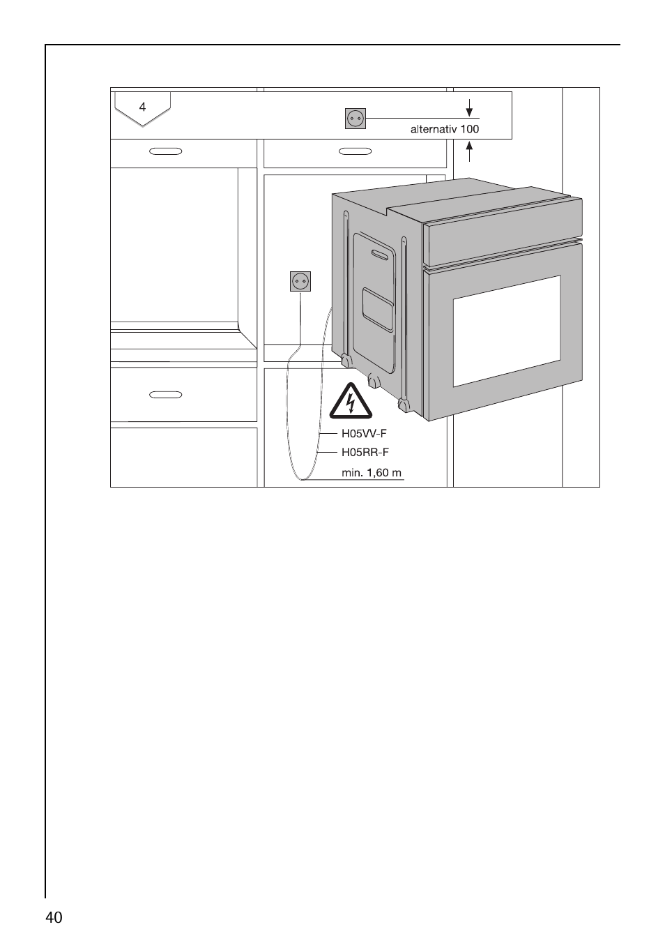 AEG COMPETENCE B1180-4 User Manual | Page 40 / 44