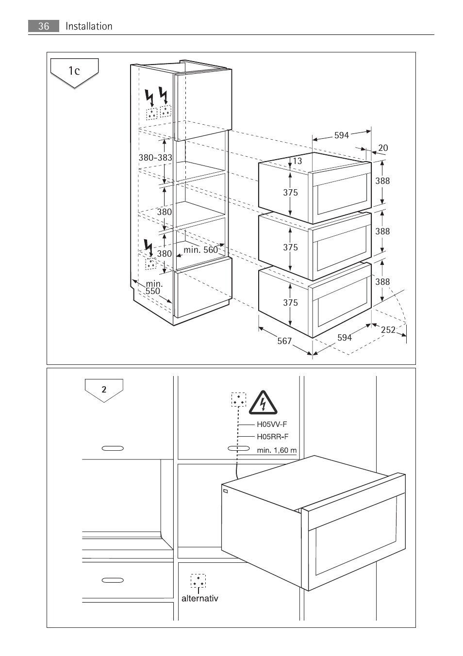 AEG KB7100000 User Manual | Page 36 / 40