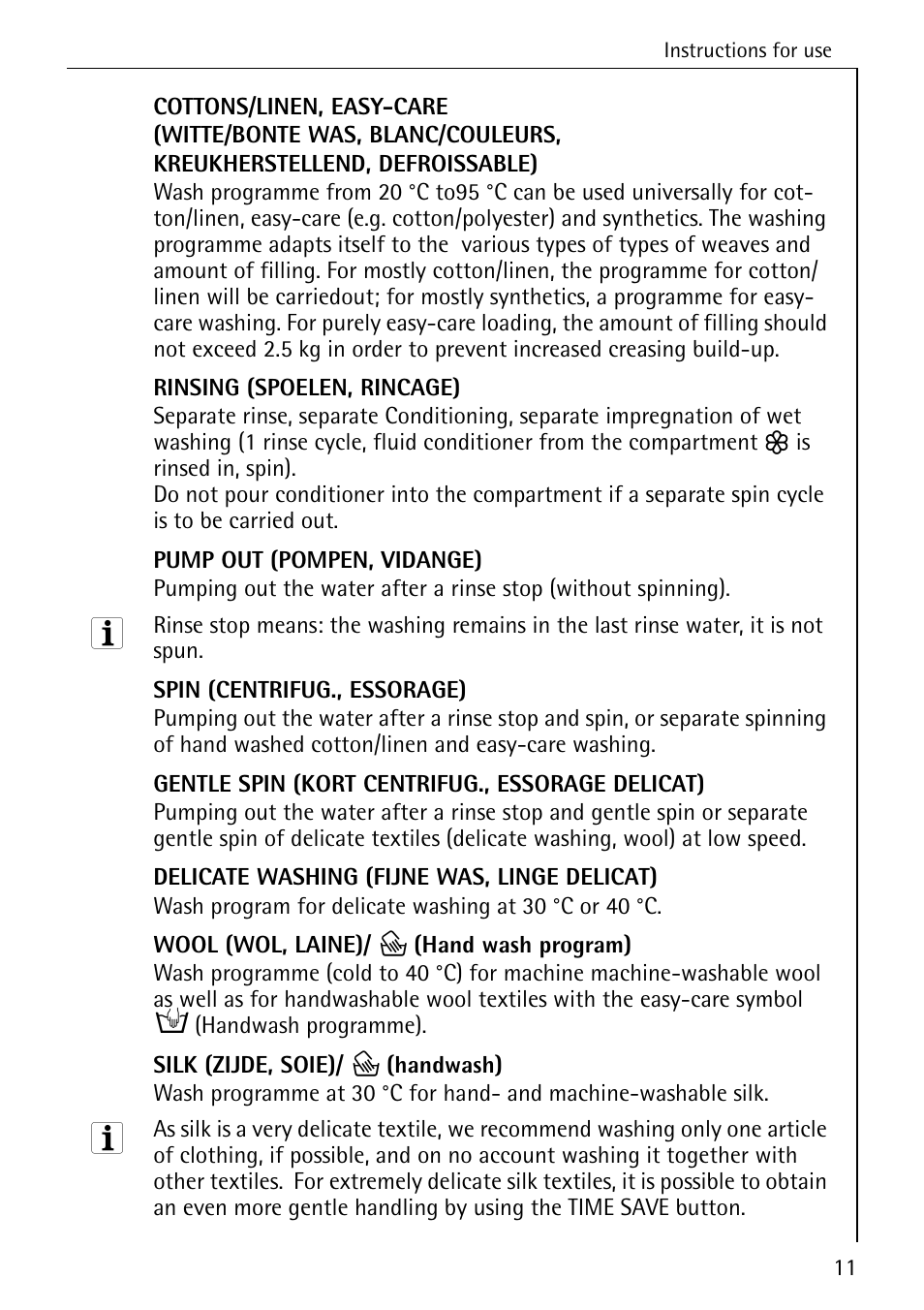 AEG LAVAMAT 86740 User Manual | Page 11 / 64