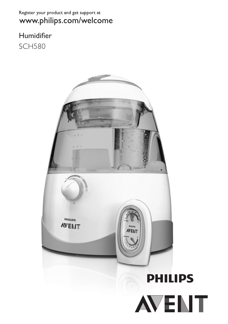 Philips AVENT Humidificador ultrasónico User Manual | 106 pages