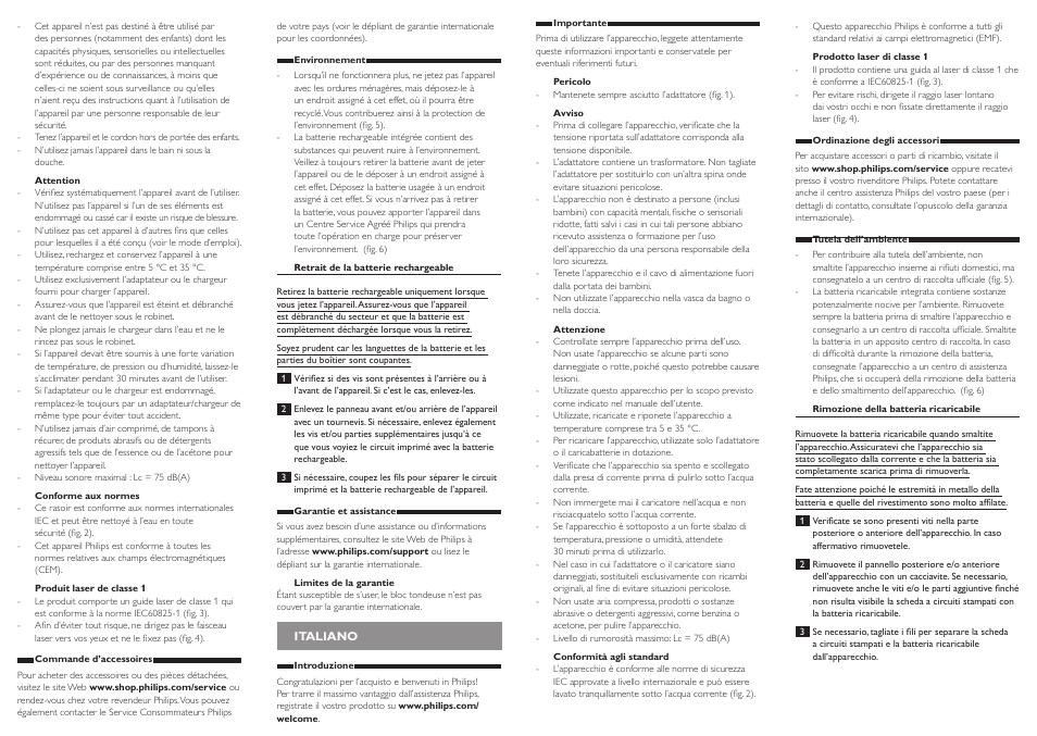 Philips BEARDTRIMMER Series 9000 barbero resistente al agua User Manual | Page 5 / 10