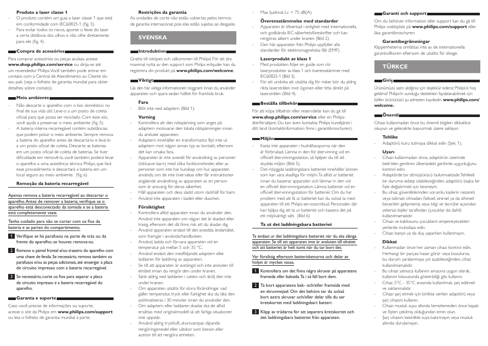 Philips BEARDTRIMMER Series 9000 barbero resistente al agua User Manual | Page 8 / 10