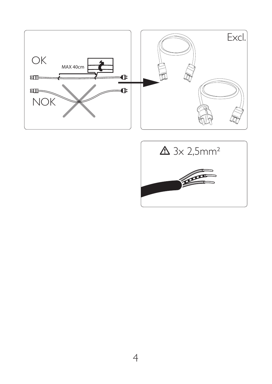 10cm | Philips myKitchen Luz para debajo de los armarios User Manual | Page 4 / 20