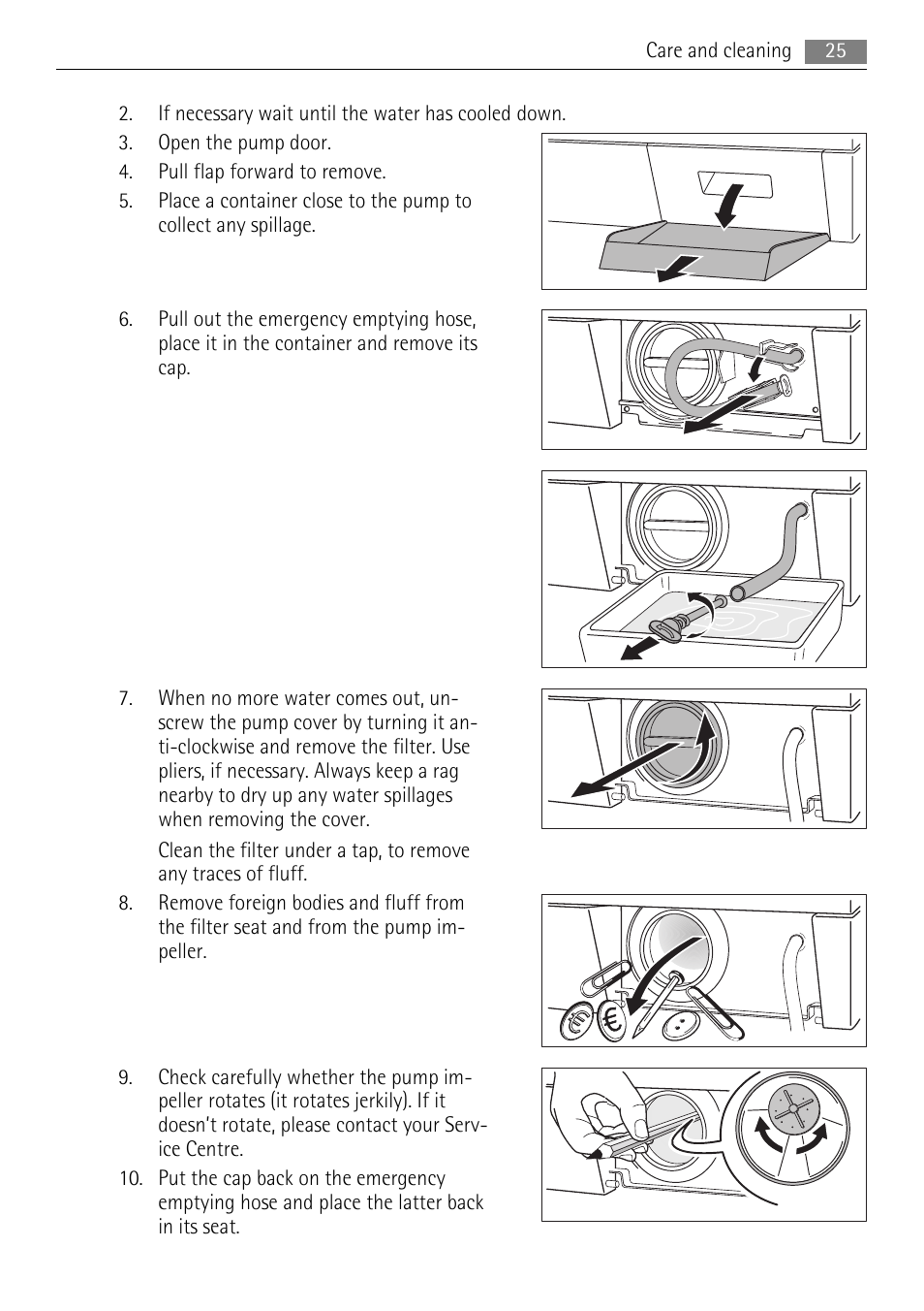 AEG LAVAMAT 72850 M User Manual | Page 25 / 40
