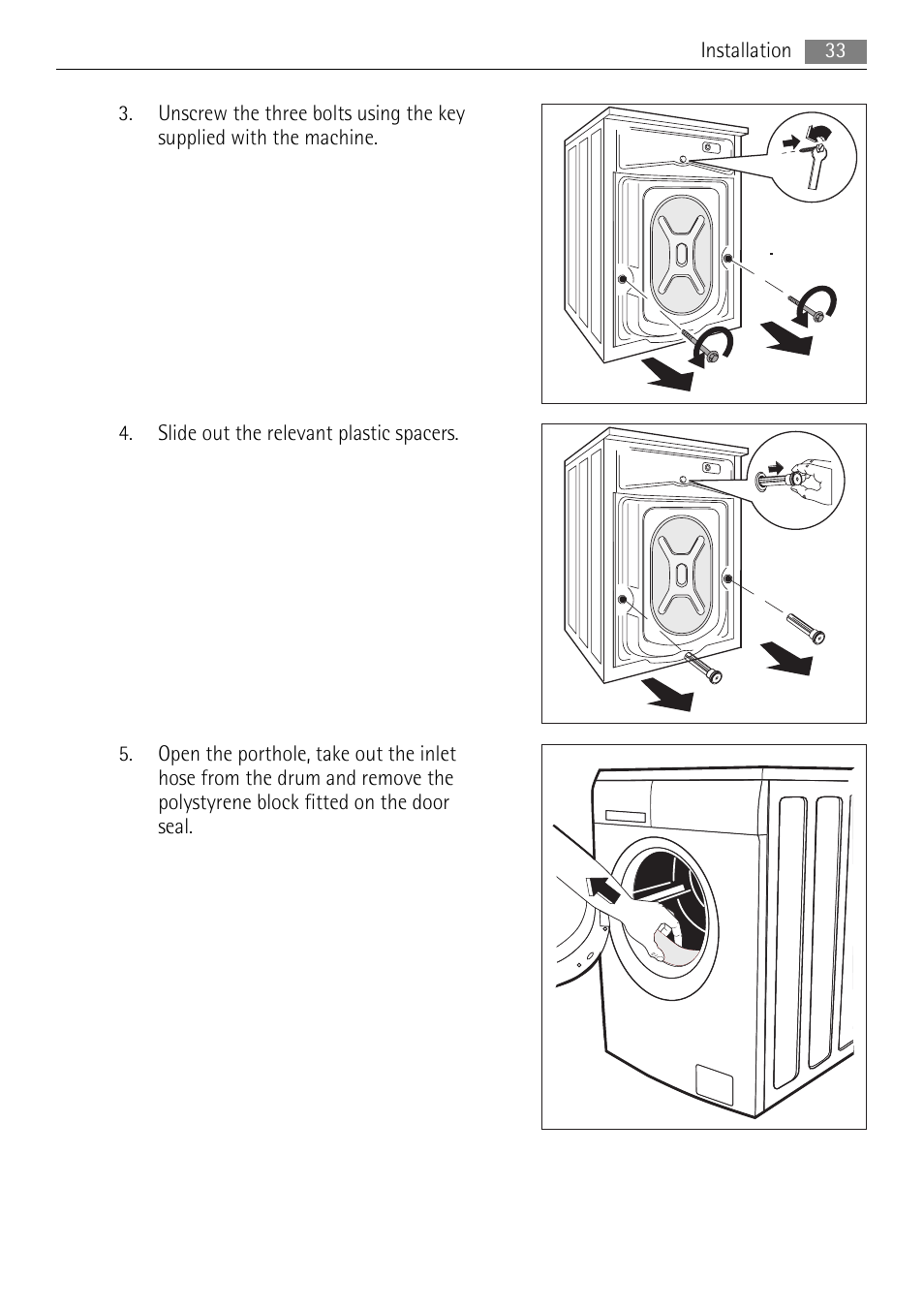 AEG LAVAMAT 72850 M User Manual | Page 33 / 40