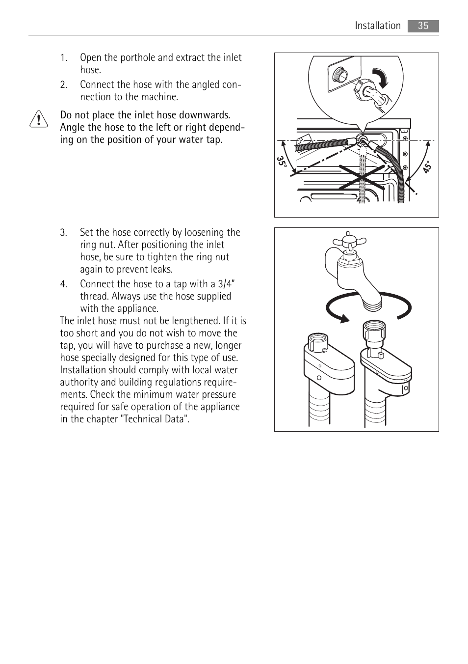 AEG LAVAMAT 72850 M User Manual | Page 35 / 40