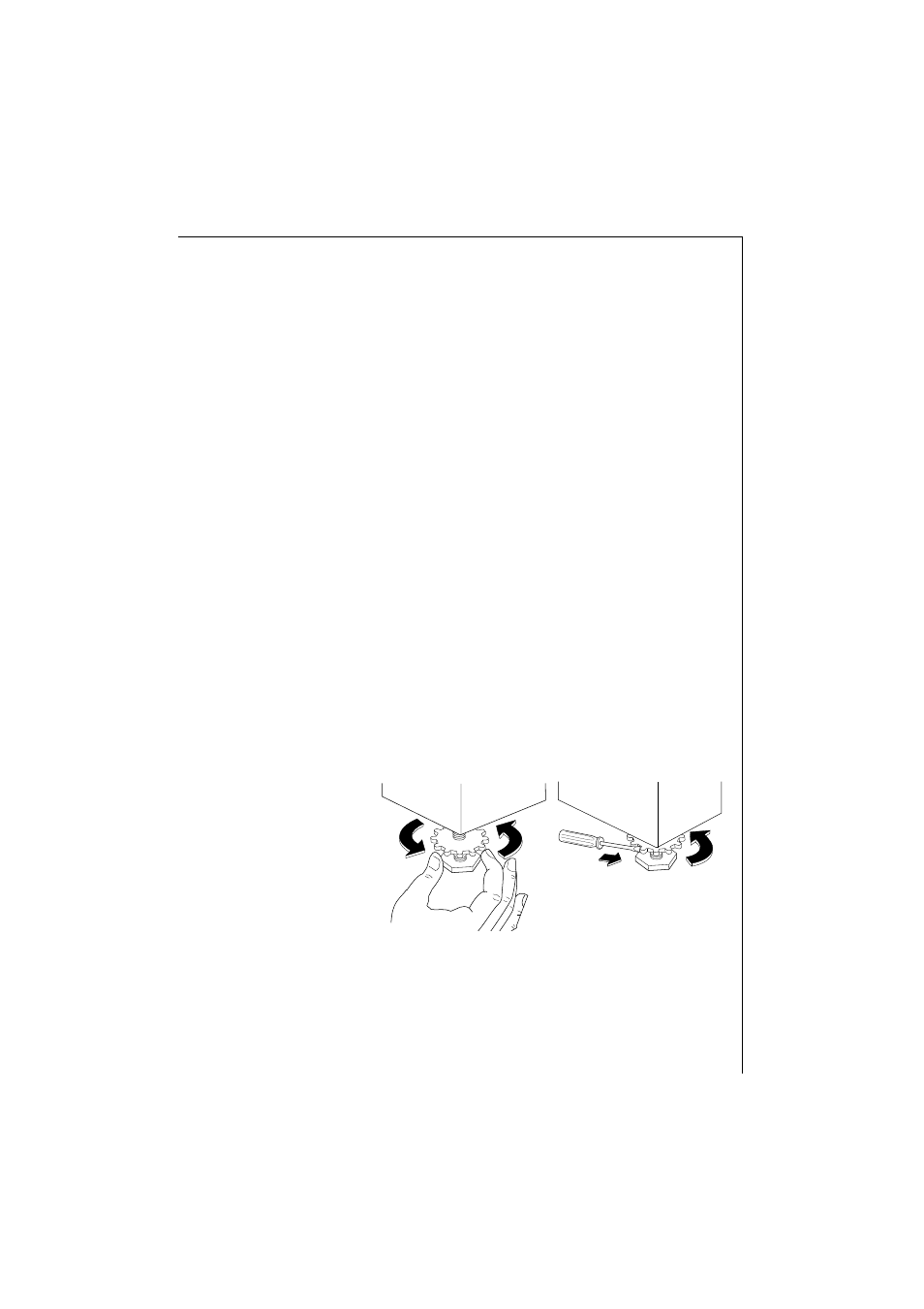 Positioning, Levelling | AEG LAVAMAT 135 EL User Manual | Page 41 / 43