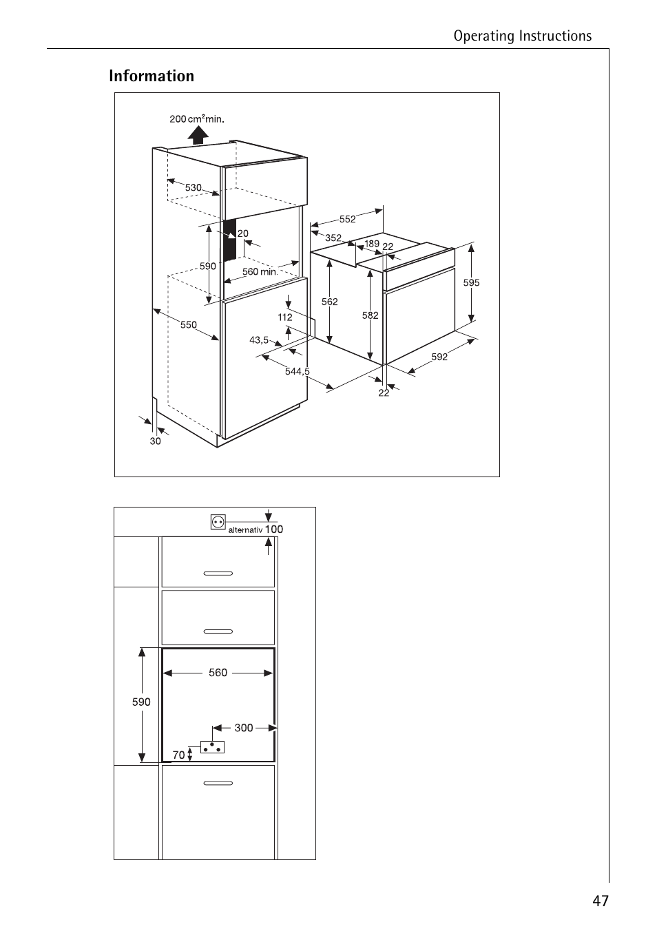AEG COMPETENCE B 4130 User Manual | Page 47 / 52