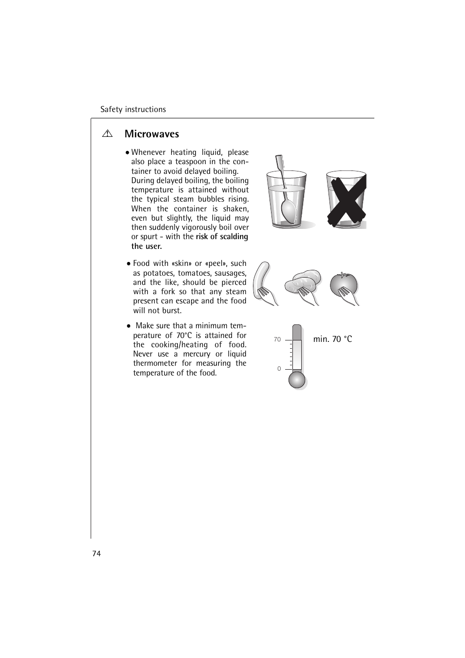 Microwaves | AEG MICROMAT 1231 E User Manual | Page 6 / 33