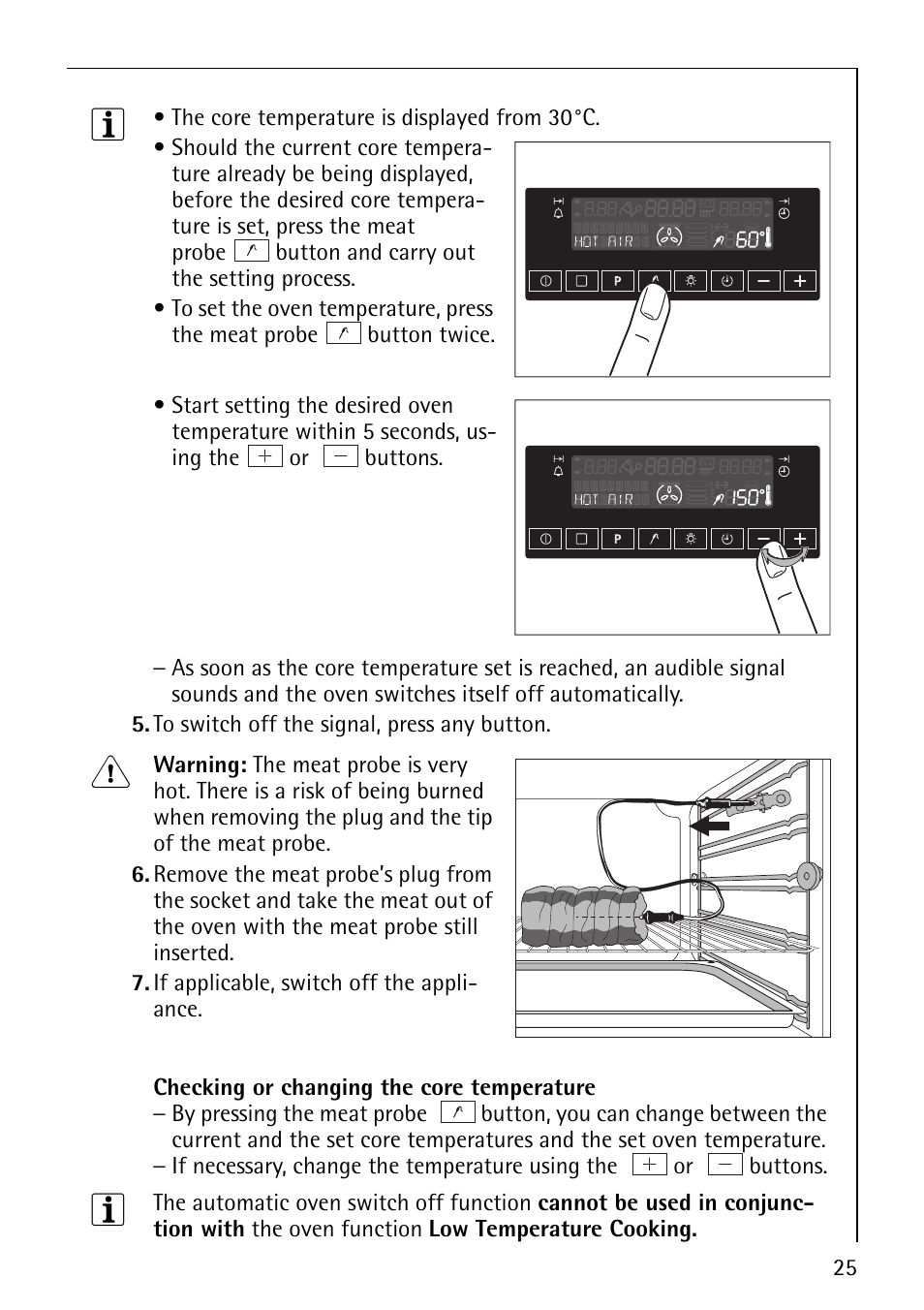 AEG COMPETENCE B8920-1 User Manual | Page 25 / 84