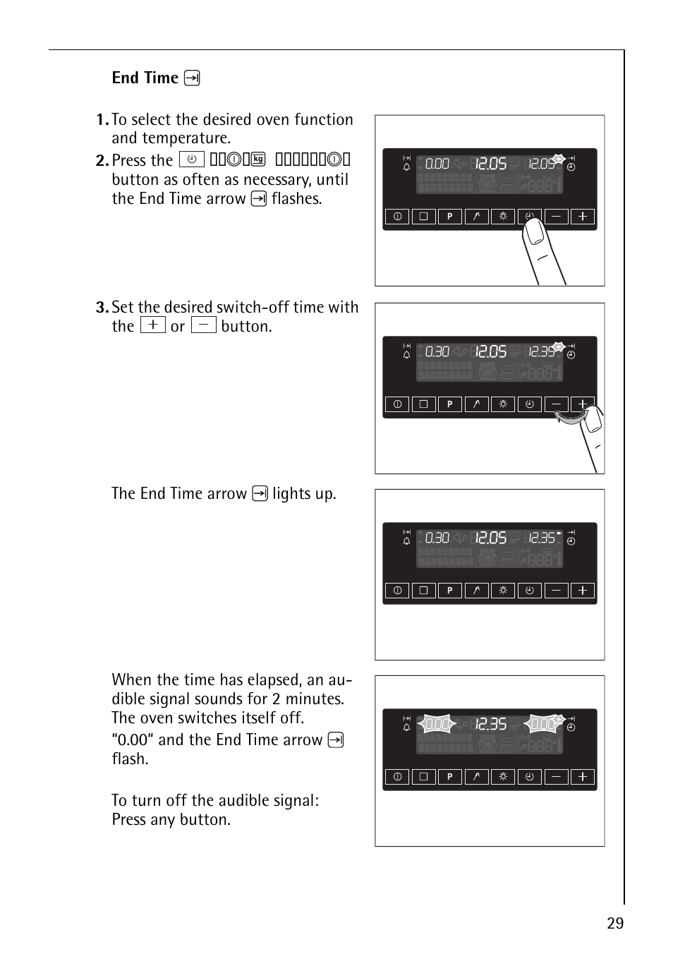 AEG COMPETENCE B8920-1 User Manual | Page 29 / 84