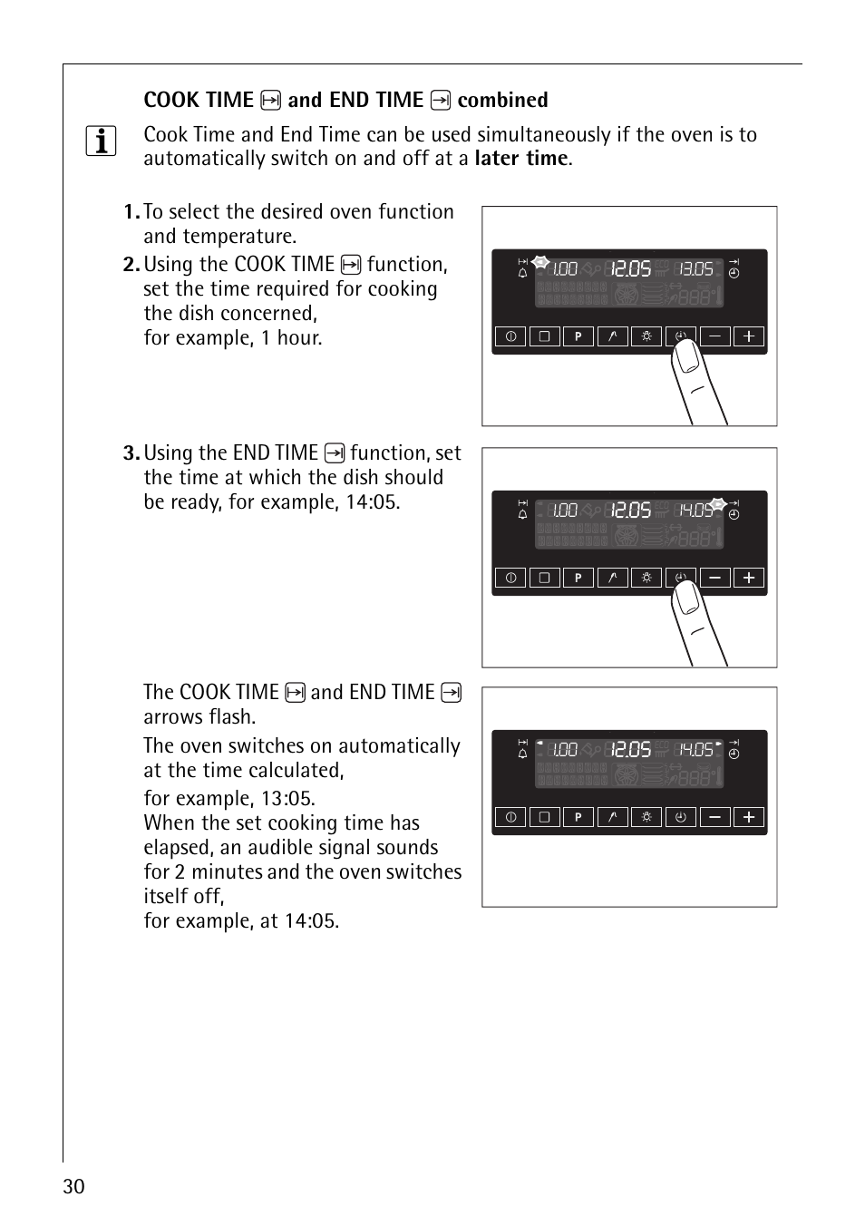 AEG COMPETENCE B8920-1 User Manual | Page 30 / 84