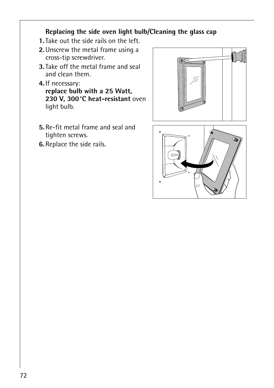 AEG COMPETENCE B8920-1 User Manual | Page 72 / 84