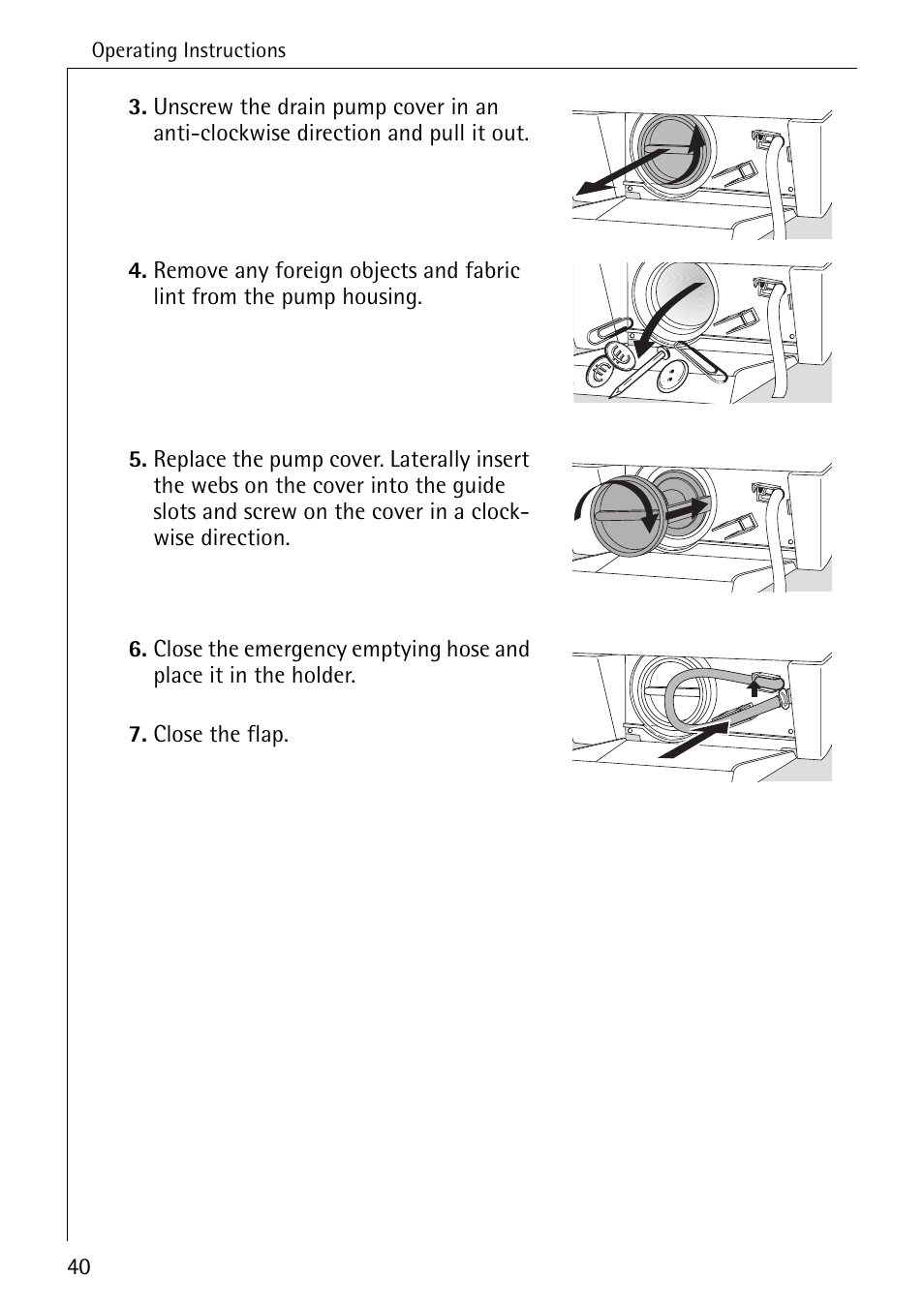 AEG KO-LAVAMAT 88840 User Manual | Page 40 / 64