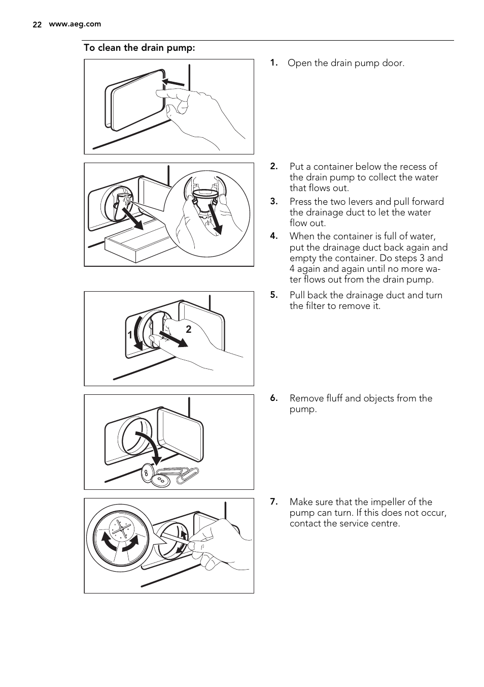 AEG L 70270 VFL User Manual | Page 22 / 36