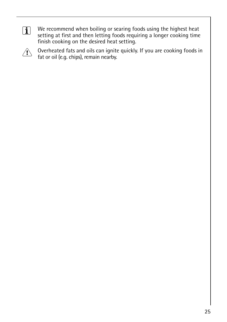 AEG COMPETENCE E4101-4 User Manual | Page 25 / 48
