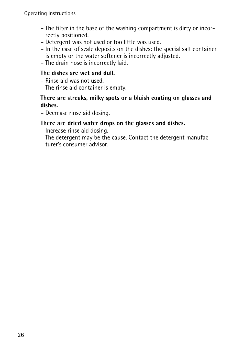 AEG FAVORIT 40360 I User Manual | Page 26 / 40