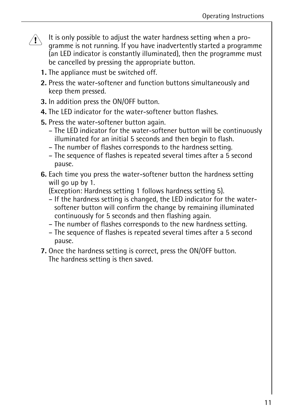 AEG FAVORIT 40660 I User Manual | Page 11 / 40