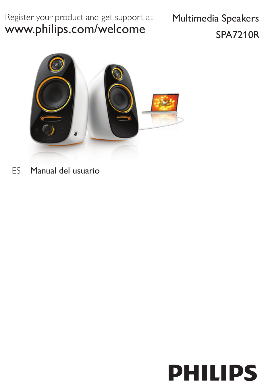 Philips Altavoces multimedia 2.0 User Manual | 9 pages