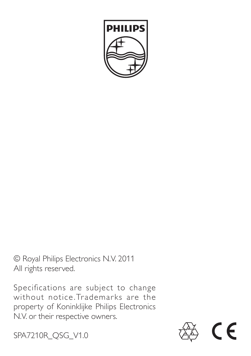 Philips Altavoces multimedia 2.0 User Manual | Page 9 / 9