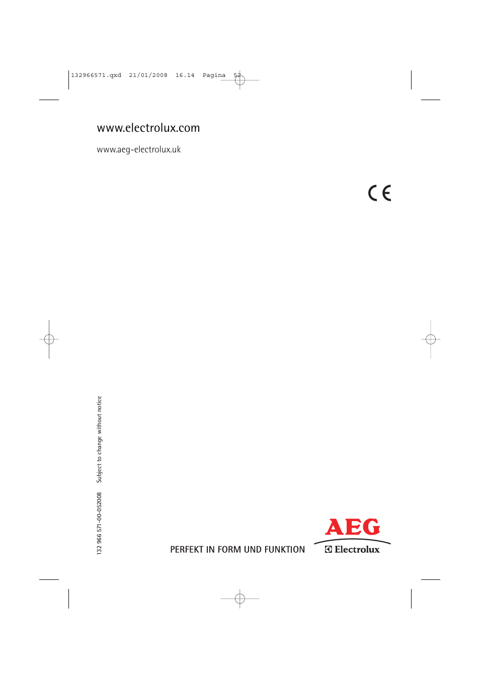 AEG LAVAMAT 86850 User Manual | Page 52 / 52