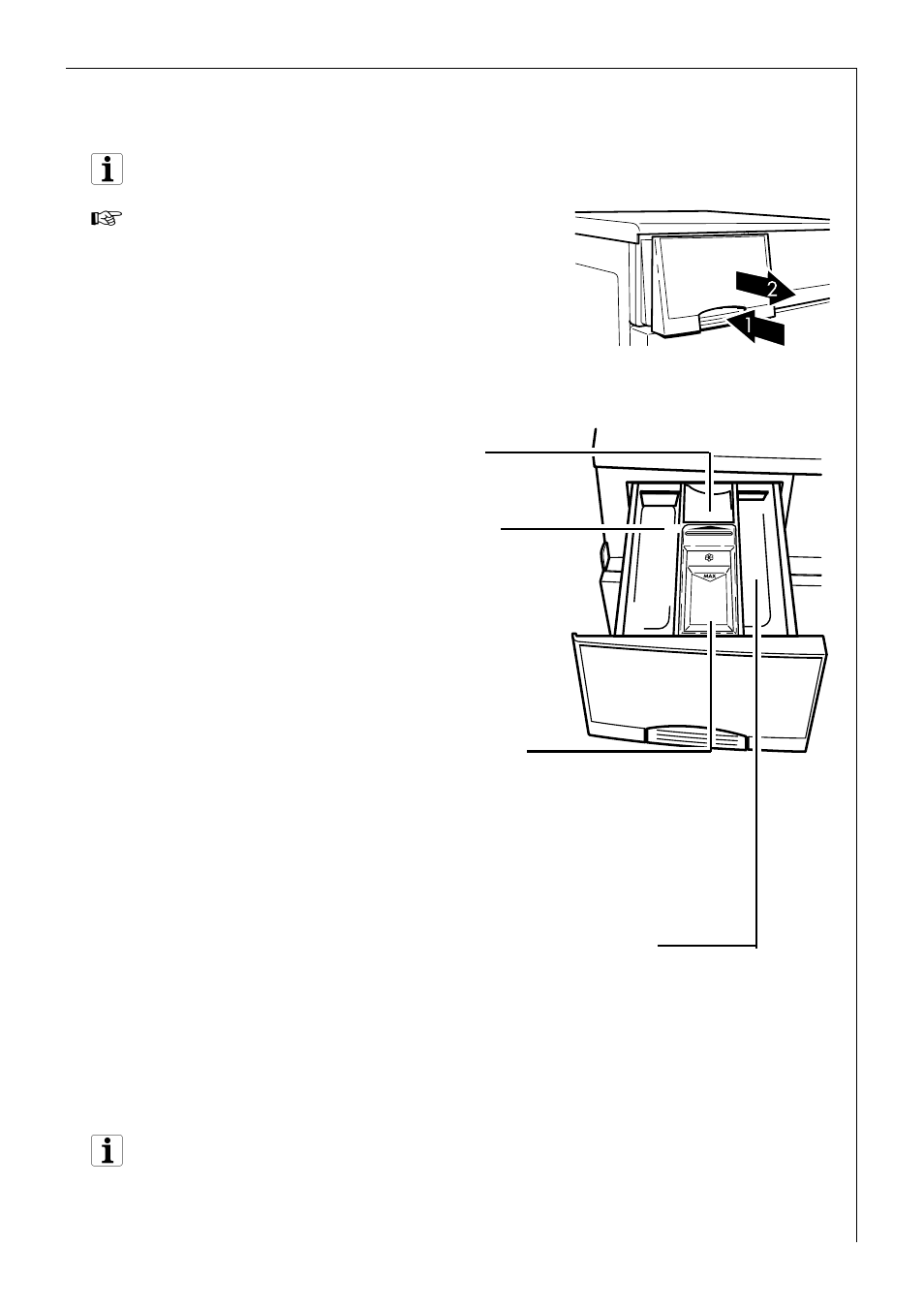 Add washing detergent/care agent | AEG KO-LAVAMAT 70730 User Manual | Page 23 / 56