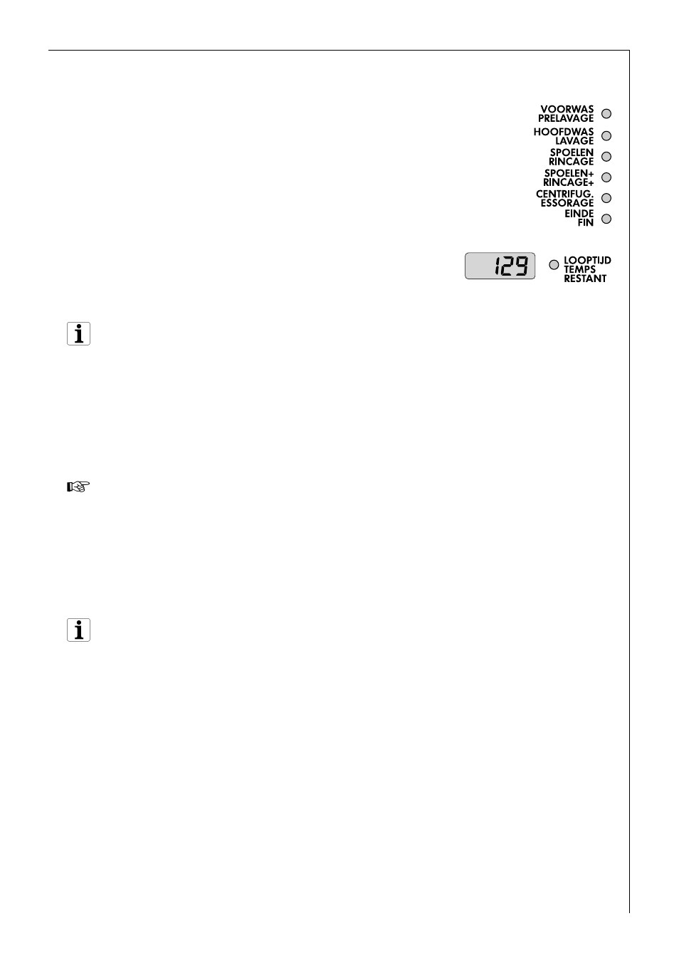 Completion of the washing program, Changing a washing program | AEG KO-LAVAMAT 70730 User Manual | Page 25 / 56