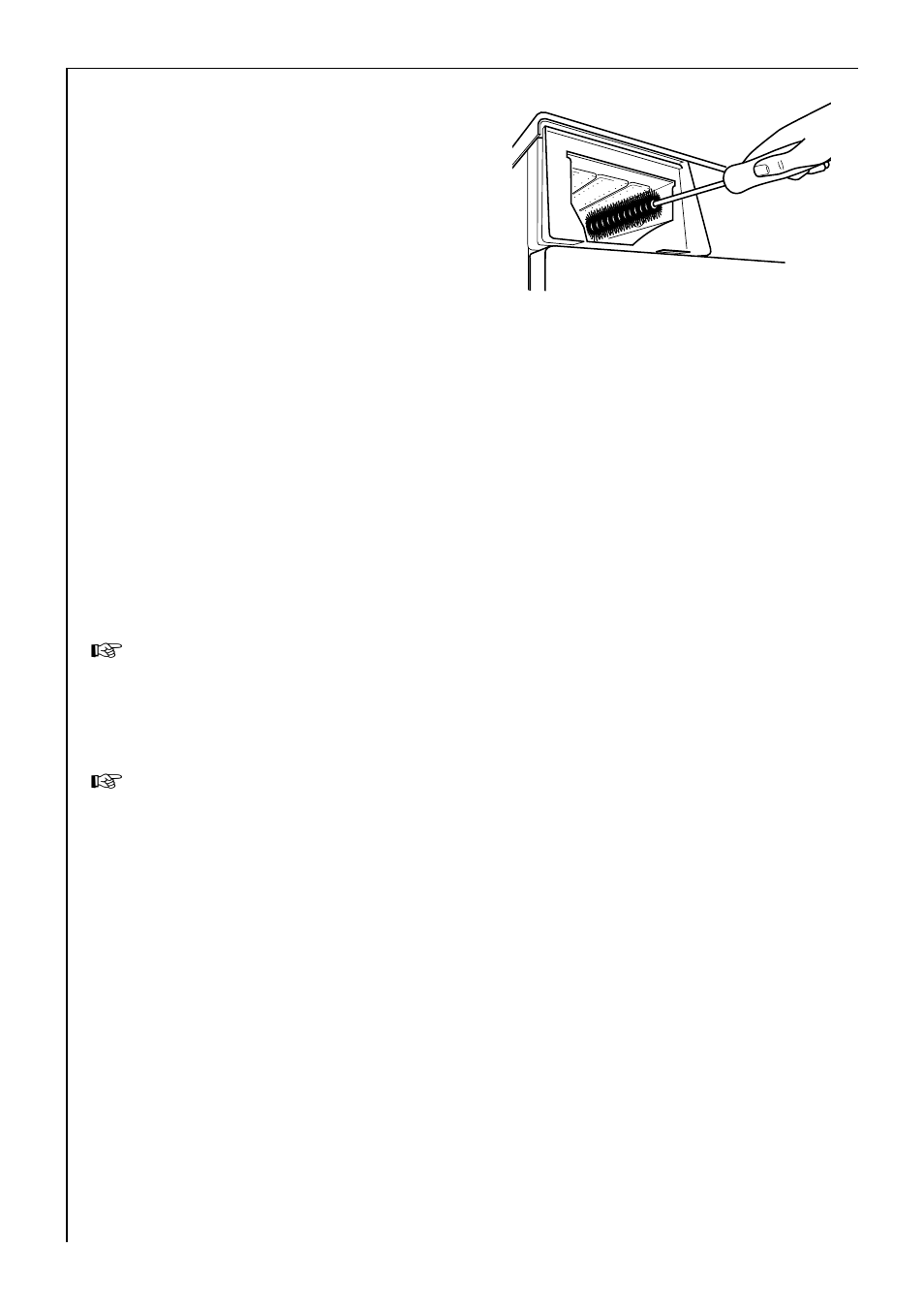 Washing drum, Filling door | AEG KO-LAVAMAT 70730 User Manual | Page 32 / 56