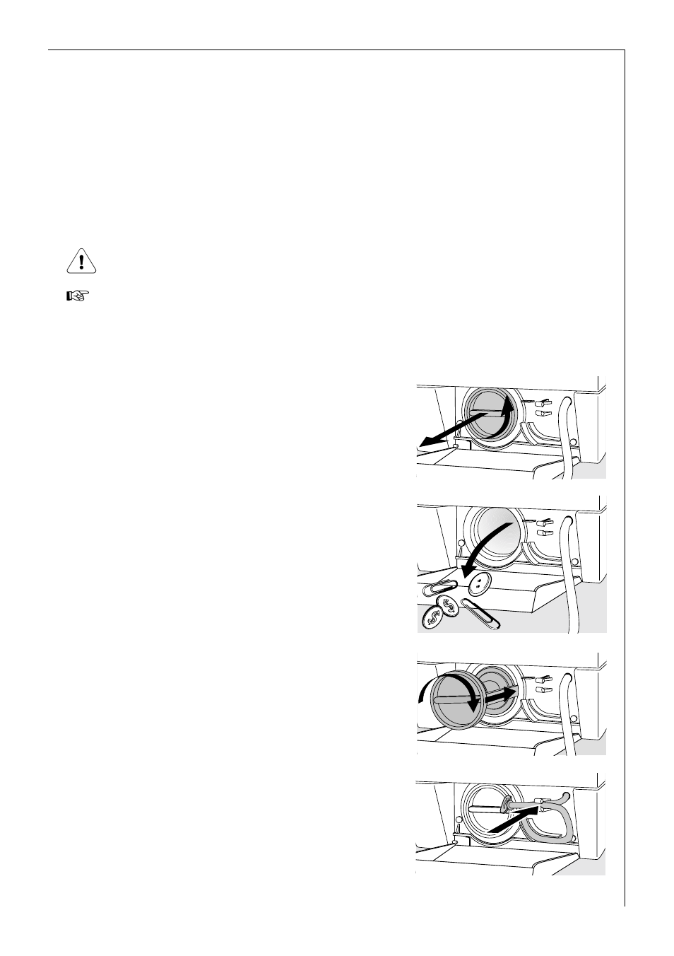 Clean the solution pump | AEG KO-LAVAMAT 70730 User Manual | Page 39 / 56