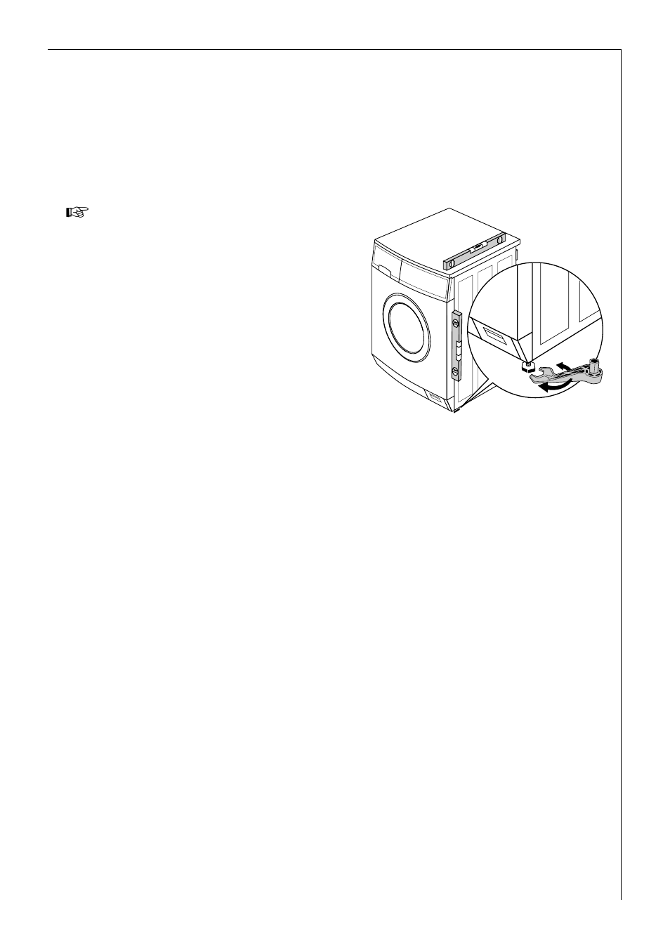 Compensate for floor unevenness | AEG KO-LAVAMAT 70730 User Manual | Page 47 / 56
