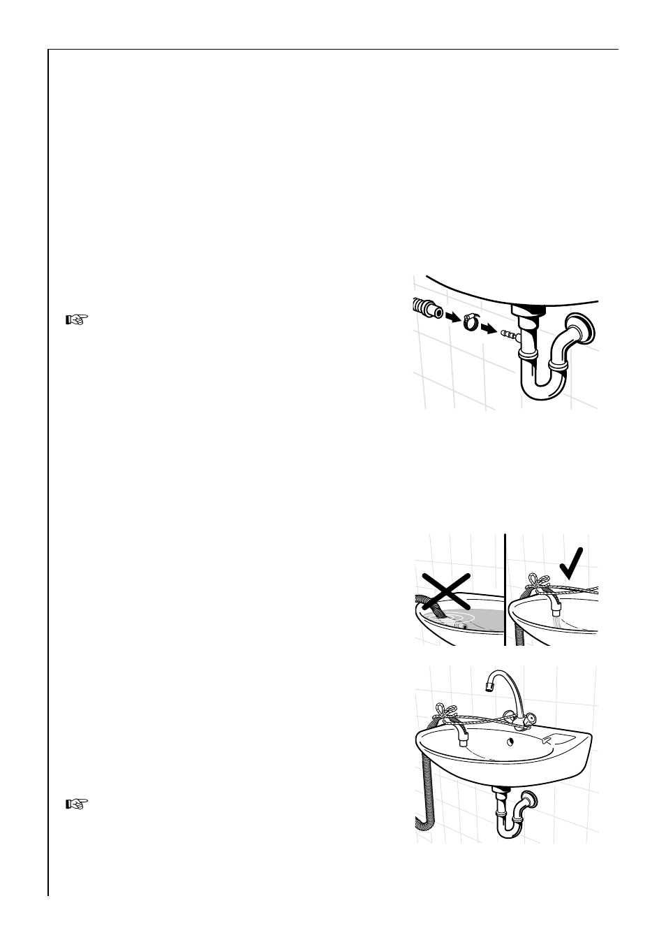 Water drainage | AEG KO-LAVAMAT 70730 User Manual | Page 50 / 56