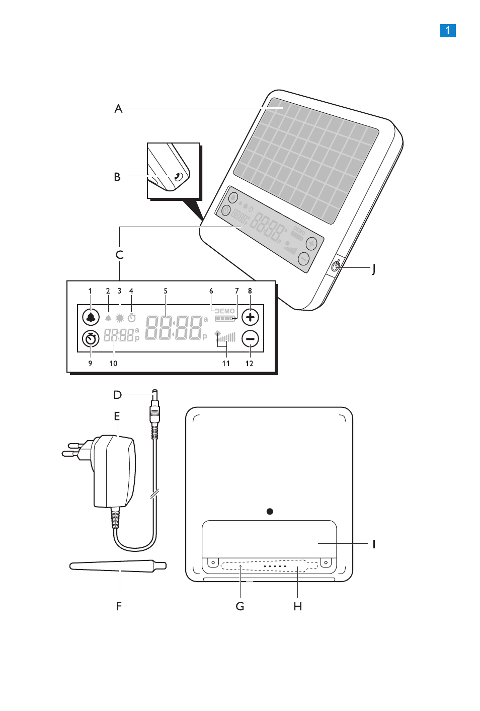 Philips goLITE BLU luz de energía User Manual | Page 3 / 136