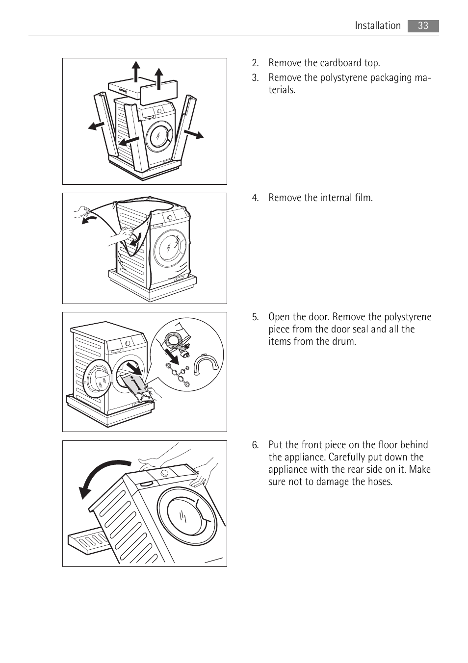 AEG L 96485 FL User Manual | Page 33 / 40