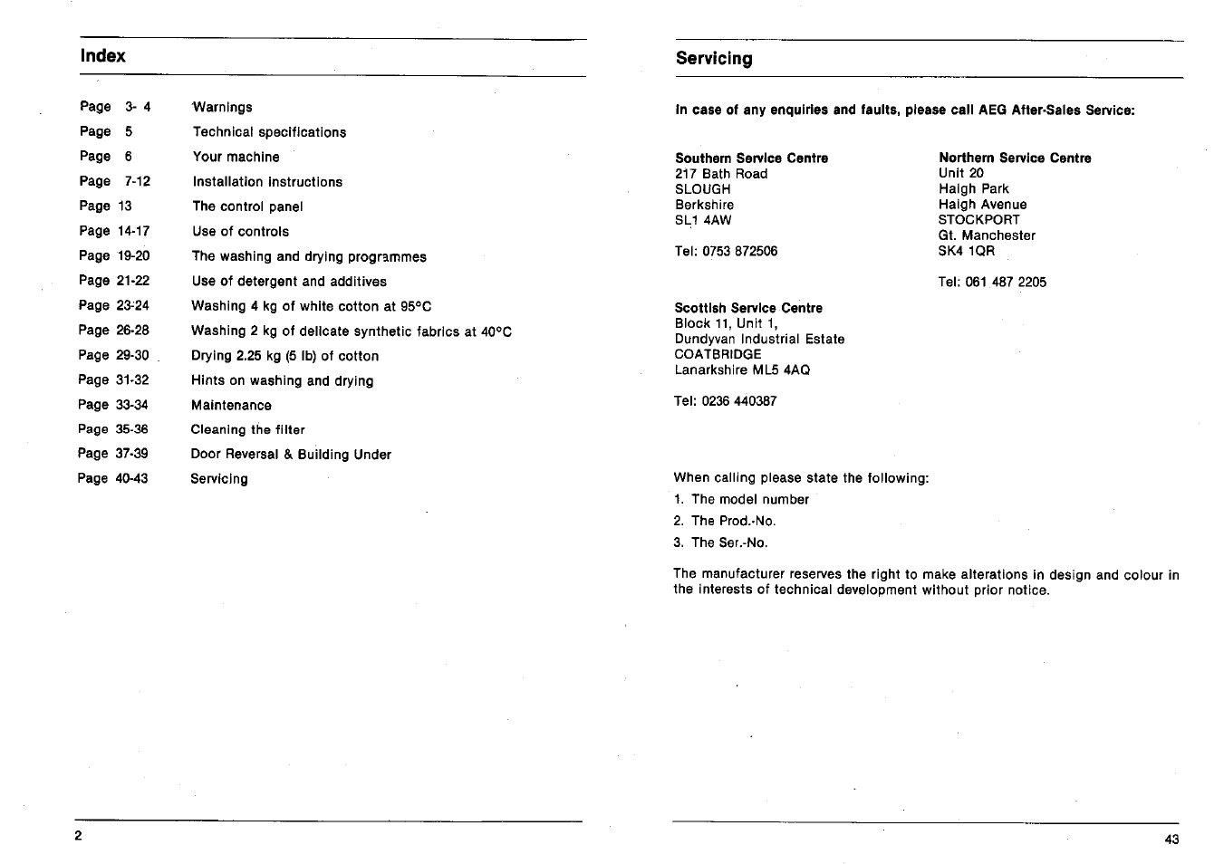 AEG 2200 I W-D User Manual | Page 2 / 22