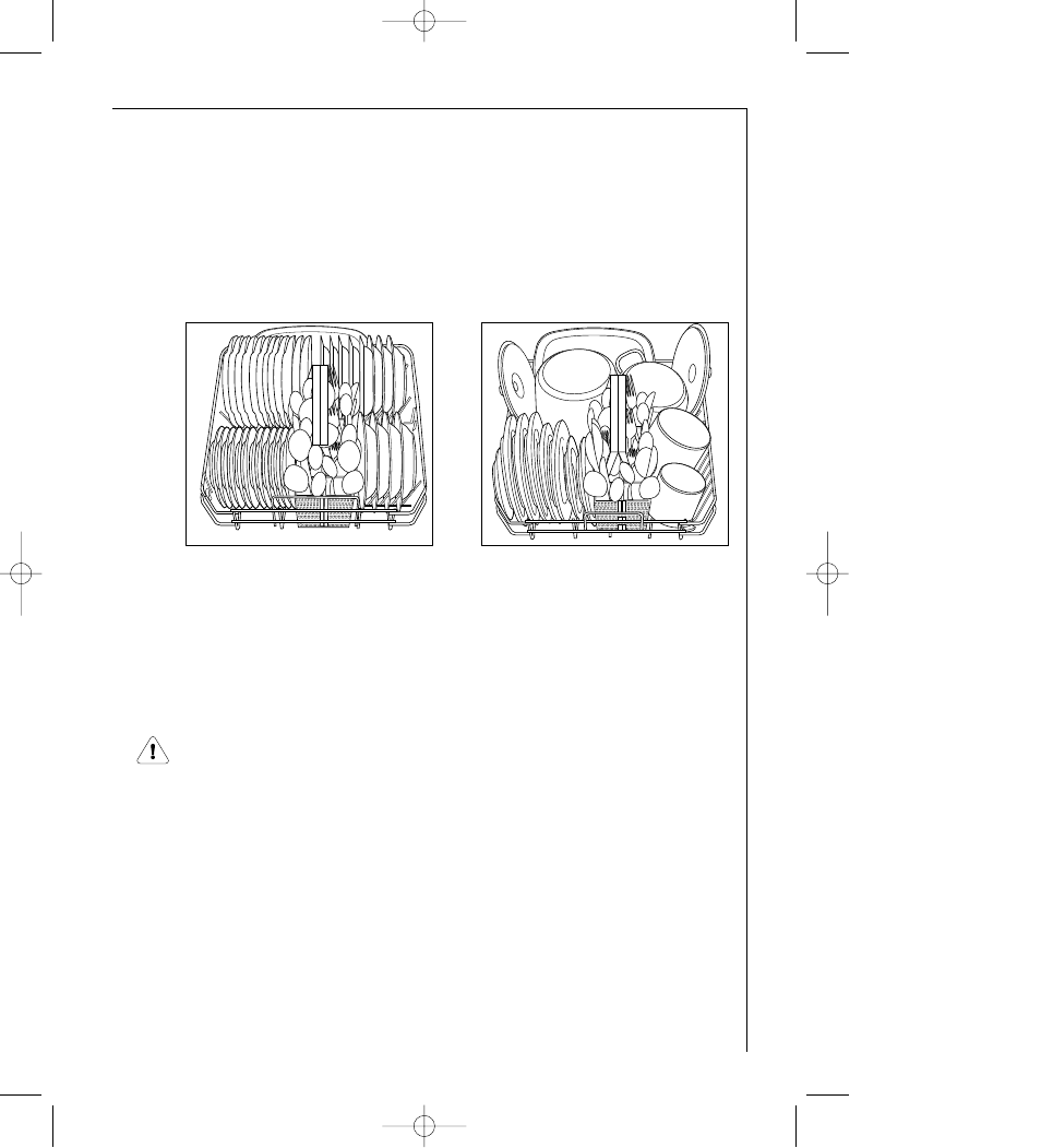 The lower basket, The cutlery basket | AEG FAVORIT G 330 User Manual | Page 17 / 40